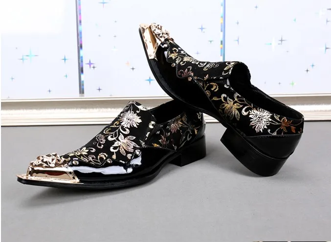 Роскошные Мужские модельные туфли Chaussure Homme кожаные свадебные с острым носком и