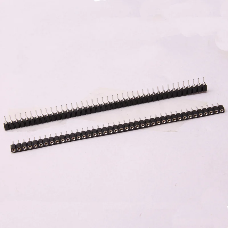 Стеклянные розетки Glyduino 40 контактов 18B20 однорядное круглое отверстие расстояние