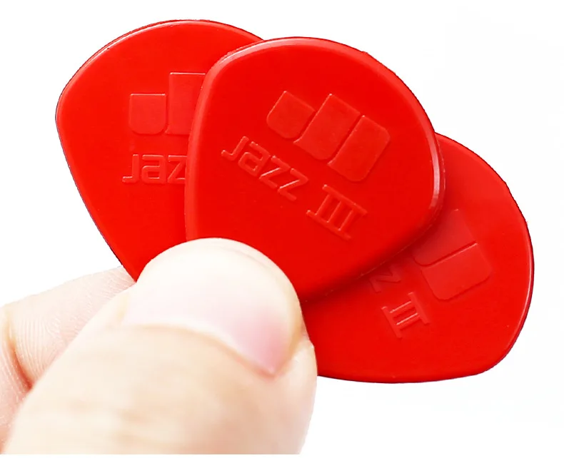 100 шт 1,38 мм/дюйма Jazz III гитарные палочки s нейлоновые джазовые гитарные палочки аксессуары для гитары