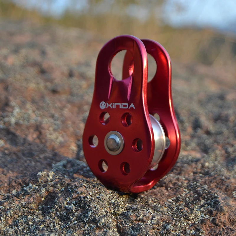 Шнур для альпинизма одиночный фиксированный шкив оборудование выживания