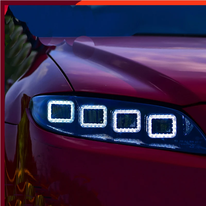 Автомобильный стайлинг фары для Mazda 6 2003 2015 Mazda6 все светодиодный ные светодиодные