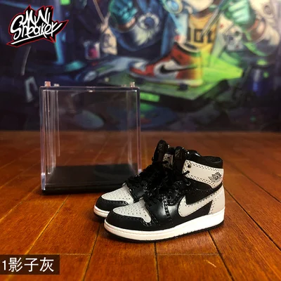 2 Кроссовки на воздушной стерео 3D Jordan 1 модель Дисплей украшения аксессуары для автомобильного интерьера пары Для мужчин и подарки женщине на день рождения - Цвет: 2