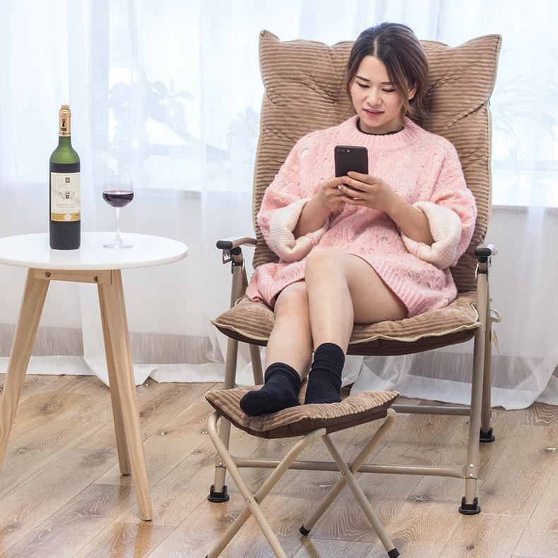 Складной стул для дома дивана recliner обед студента общежития ленивый офисное