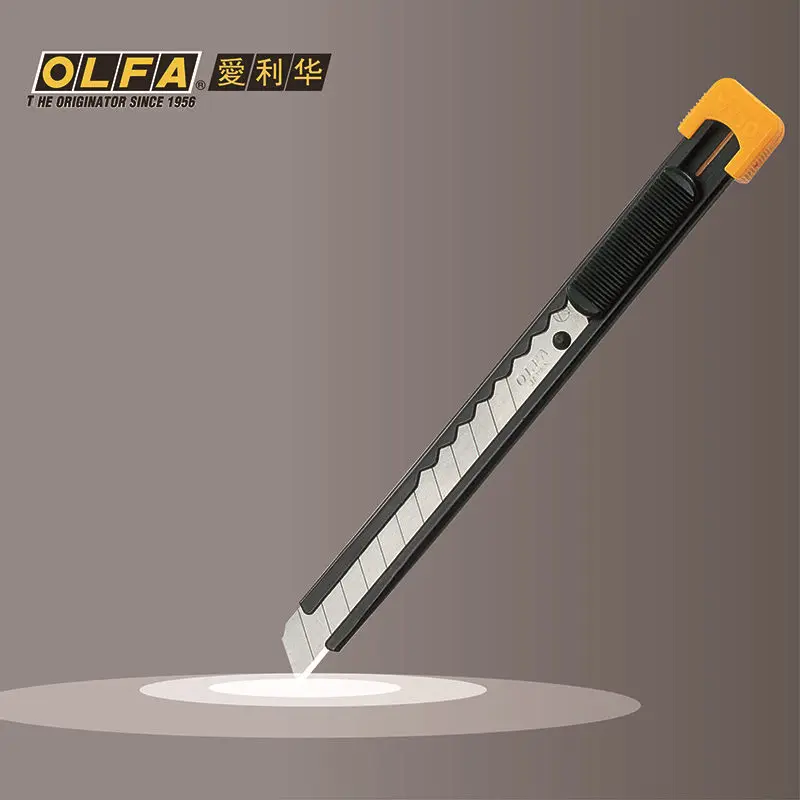 Маленький легкий металлический ручной нож OLFA тонкий Лезвие S лезвие из