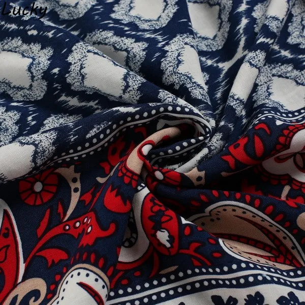 Печатные Для женщин летние платья V Средства ухода за кожей Шеи 3/4 рукава