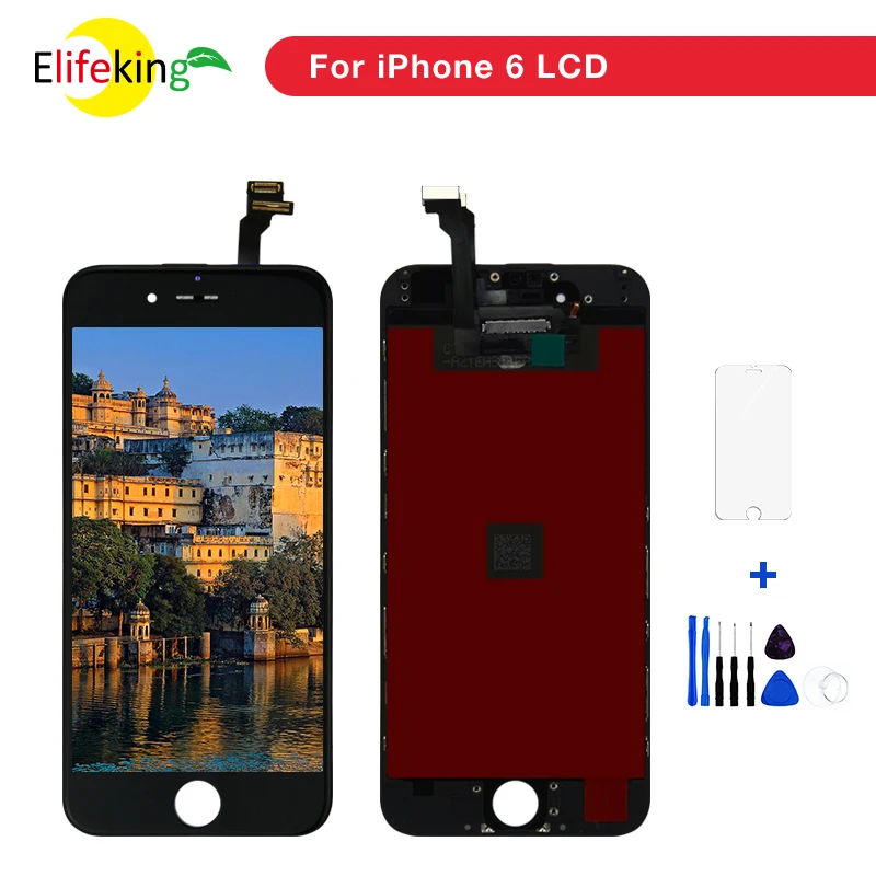 

10PCS/Lot 4.7 inch LCD Screen For iPhone 6 Grade AAA Pantalla 6 LCD Display With Touch Screen Digitizer Assembly Repalcement