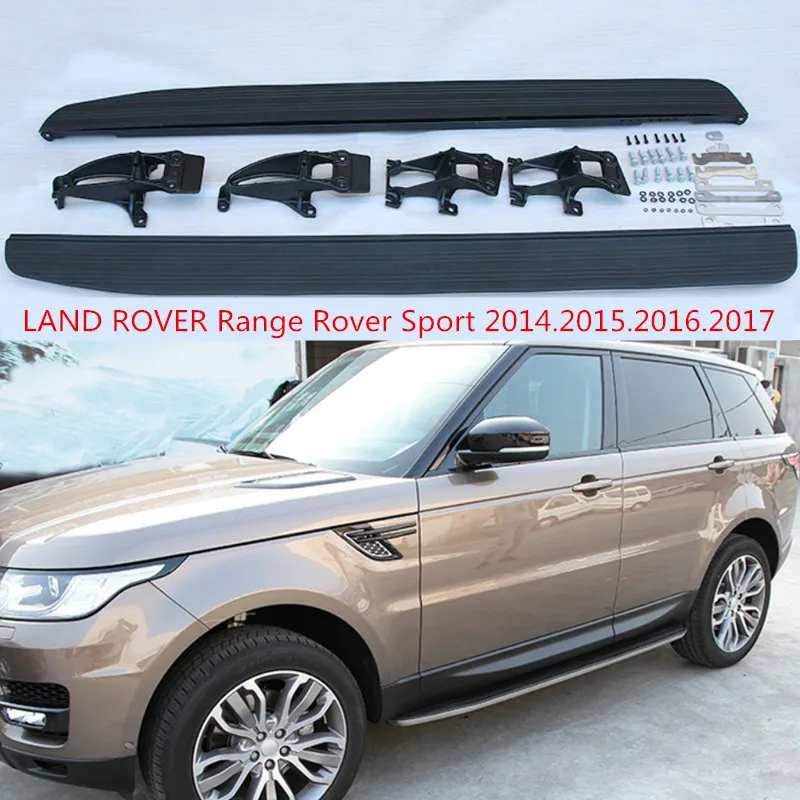 Для LAND ROVER Range Rover Sport 2014.2015.2016.2017 автомобильные беговые доски боковые ступенчатые