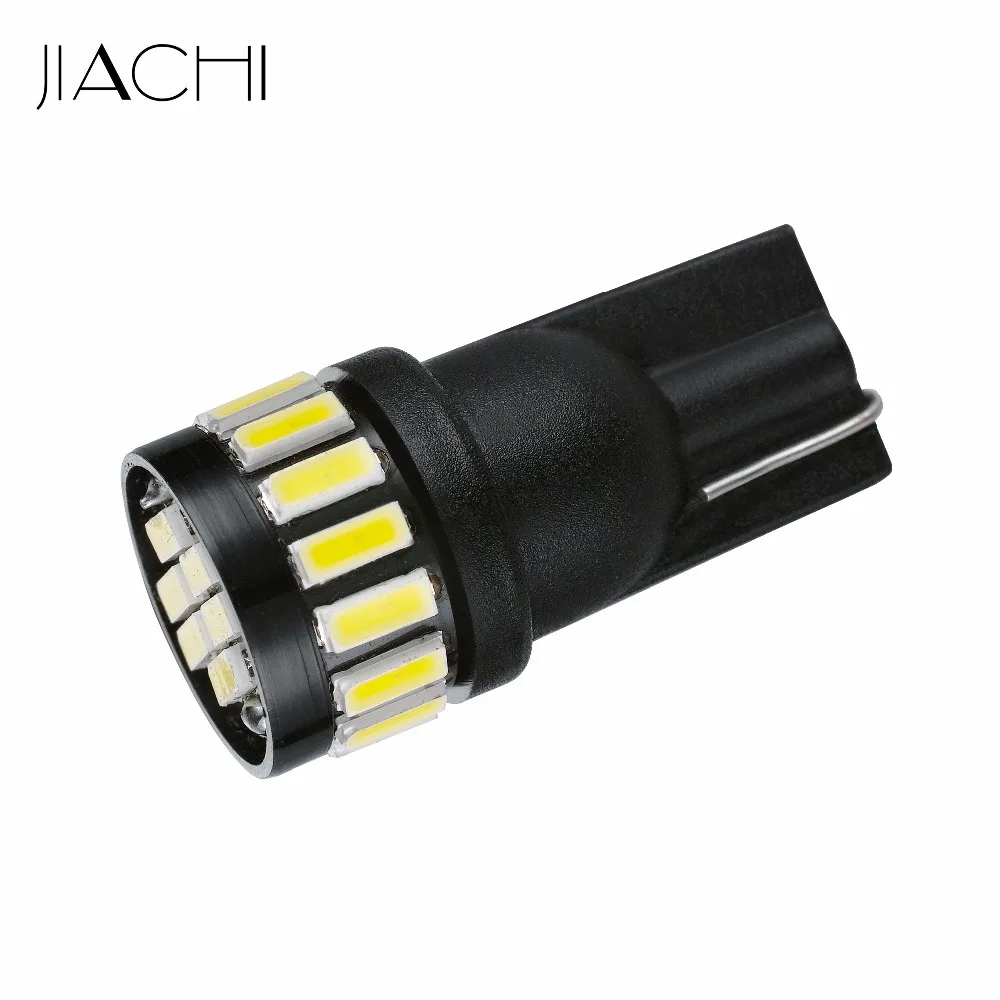 JIACHI 2 шт. автомобильный Стайлинг T10 W5W светодиодный лампы 4014 SMD 168 194 5W5 авто