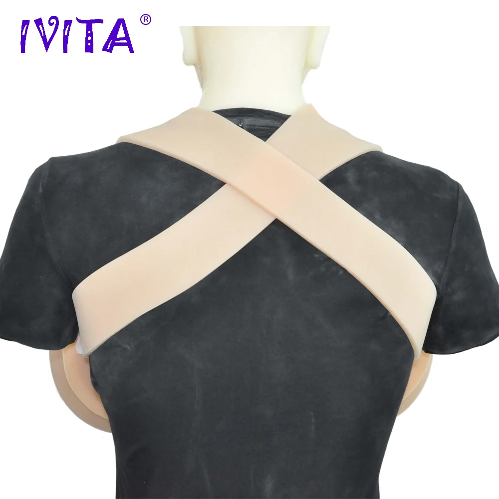 IVITA Искусственные Силиконовые груди формы 12 кг поддельные подходят для