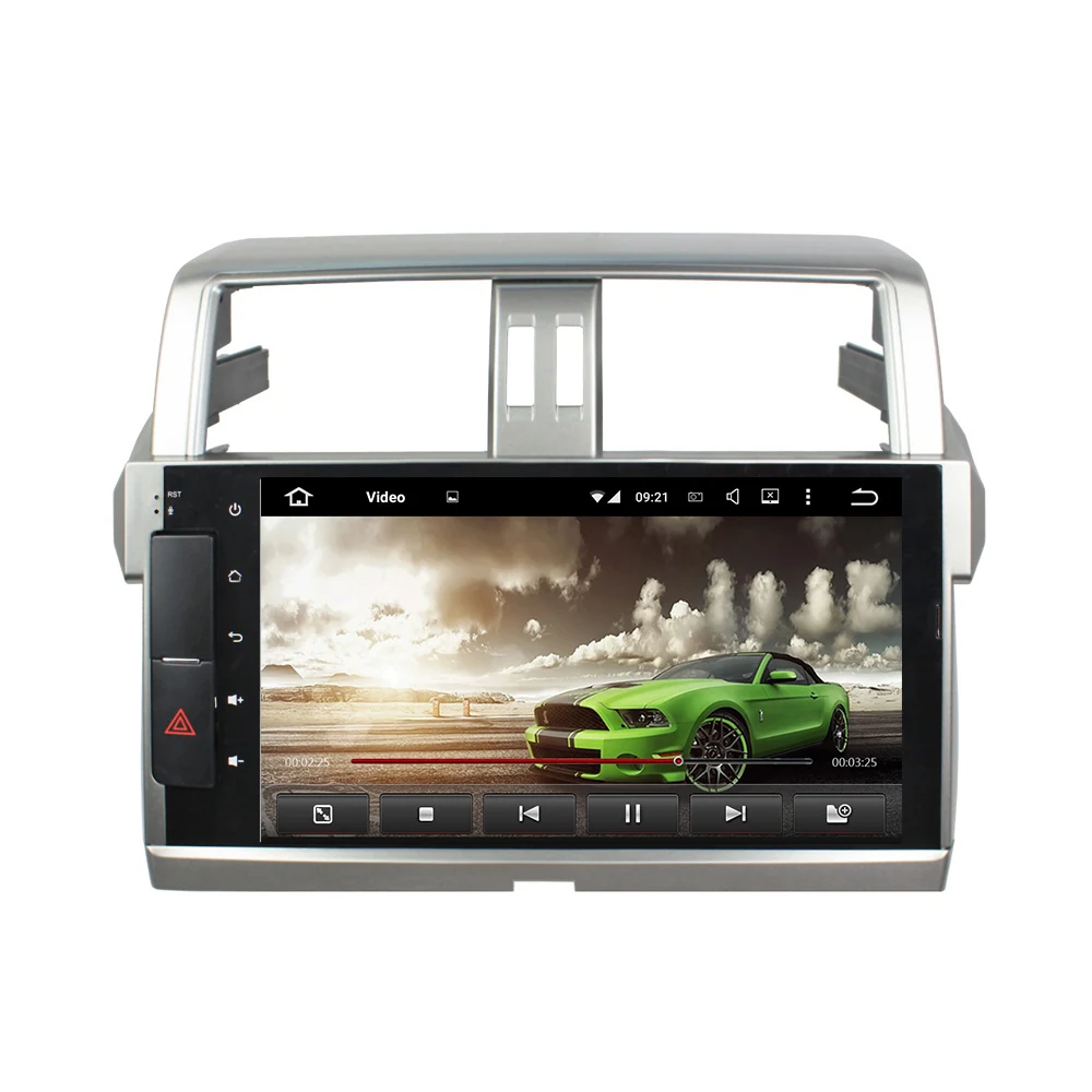 Автомобильный DVD-плеер с экраном 10 1 дюйма Android 5 GPS-навигационная система