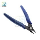 Кусачки для электрических проводов, режущие боковые кусачки, плоскогубцы, Нескользящие резиновые диагональные мини-плоскогубцы, ручные инструменты