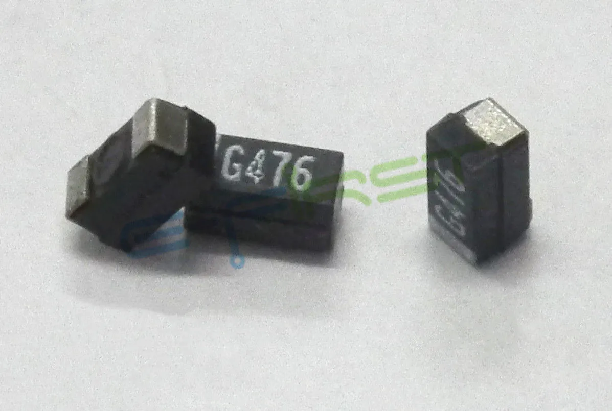 10 шт./100 шт. 4 в 47 мкФ 4В 47мкф G476 ELNA SY7 0G476M RA 1206 танталовый конденсатор|Конденсаторы| |
