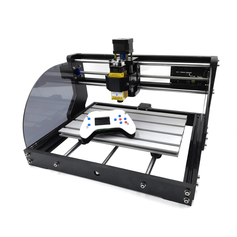 CNC 3018 Max+Offline Laser Engraver Wood DIY CNC Router Machine,Pcb Milling Machine,Wood Router,GRBL Control,Craved On Metal