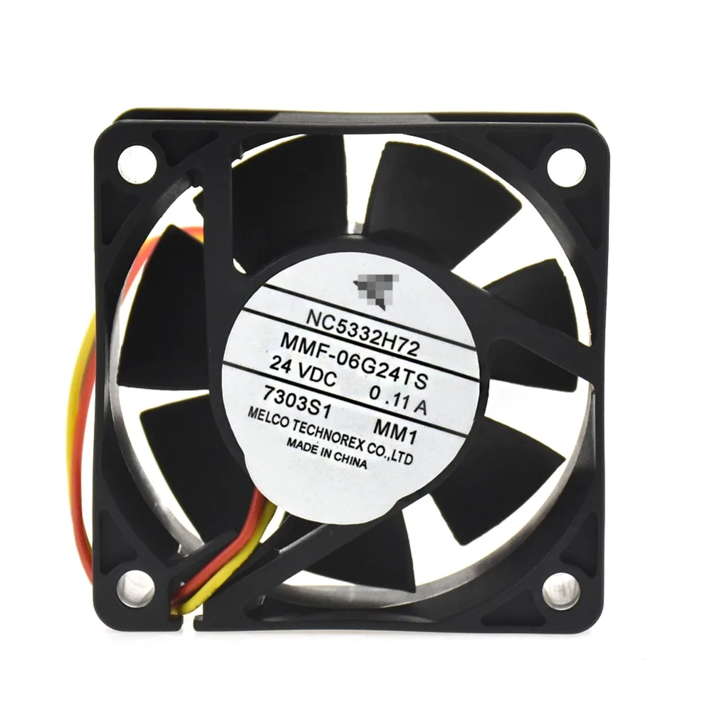 Для Mitsubishi NC5332H72 MMF 06G24TS MM1 24V 0.11A 60*60*25 мм для сервовентилятора|Кулеры и системы