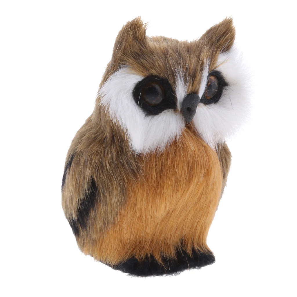 Mini b&uacute;ho Artificial de imitaci&oacute;n para decoraci&oacute;n del hogar, Animal de imitaci&oacute;n, tama&ntilde;o medio-4