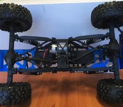 Радиоуправляемый контроллер 1/10 Demon Wrangler JK JEEP 4x4 полный жесткий корпус VS TRAAXAS JKMAX