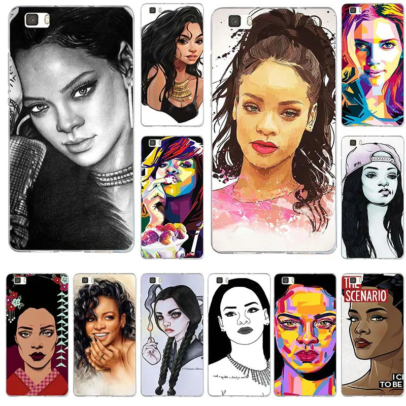 For Huawei P8 P9 P10 Lite Mate 10 Pro Y3 Y5 Y6 II Y7 Honor 6X 7X 9Plus Soft Mobile Phone Cases Black Girl Magic New Personalized | Мобильные