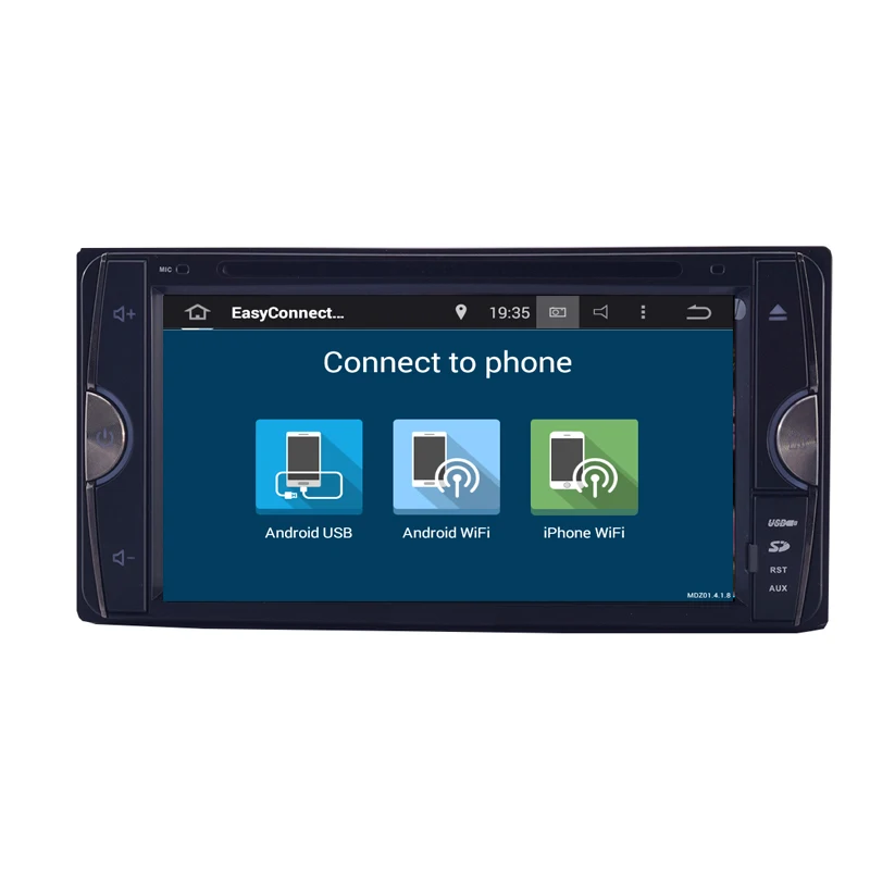 6 95 &quotАвтомобильный dvd плеер на основе Android с ТВ/BT GPS WIFI аудио Радио стерео