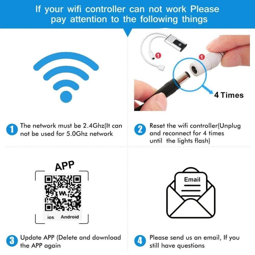 Timethinker WIFI беспроводной умный сетевой переключатель светодиодный контроллер 12 в 24