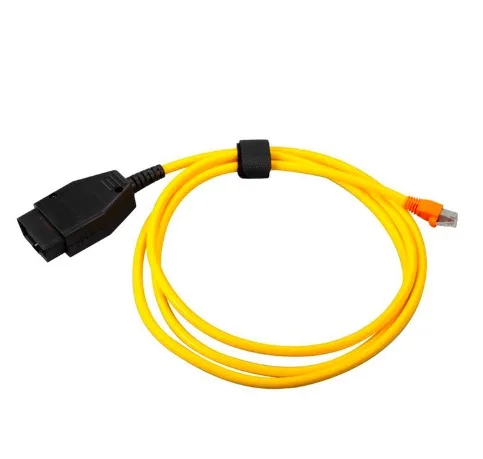 Esys enet кабели для bmw ENET Ethernet к OBD2 интерфейсный кабель данных ESYS 3.23.4 V50.3 E sys Для BMW