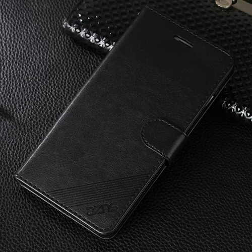 Кожаный чехол-книжка для Xiaomi Mi Max 2 Чехол Мягкая ТПУ подставка слот карт Роскошный