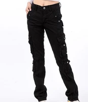 2022 new arrival womens cargo pants leisure trousers leisure more pocket pants woman bottoms