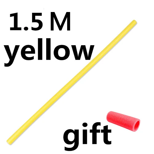 yellow1.5m Ruizhi детская игровая губка для детского сада, пенная палочка для родителей и детей, гимнастическая палка, детская игрушка, игровой реквизит, Спорт на открытом воздухе, RZ1004 - Цвет: yellow1.5m