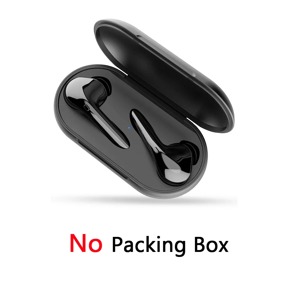 Black CBAOOO TWS Bluetooth 5,0 наушники IPX5 водонепроницаемые беспроводные басовые наушники спортивные Bluetooth наушники для всех телефонов с микрофоном - Цвет: Black