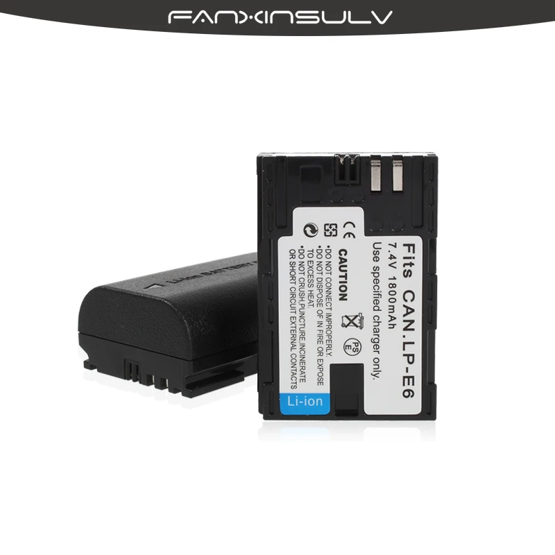 1 шт. LP-E6 LP E6 LP-E6N батарея Япония Sanyo Cell + батарейный чехол для Canon EOS 6D 7D 5DS 5DSR 5D Mark II 60D