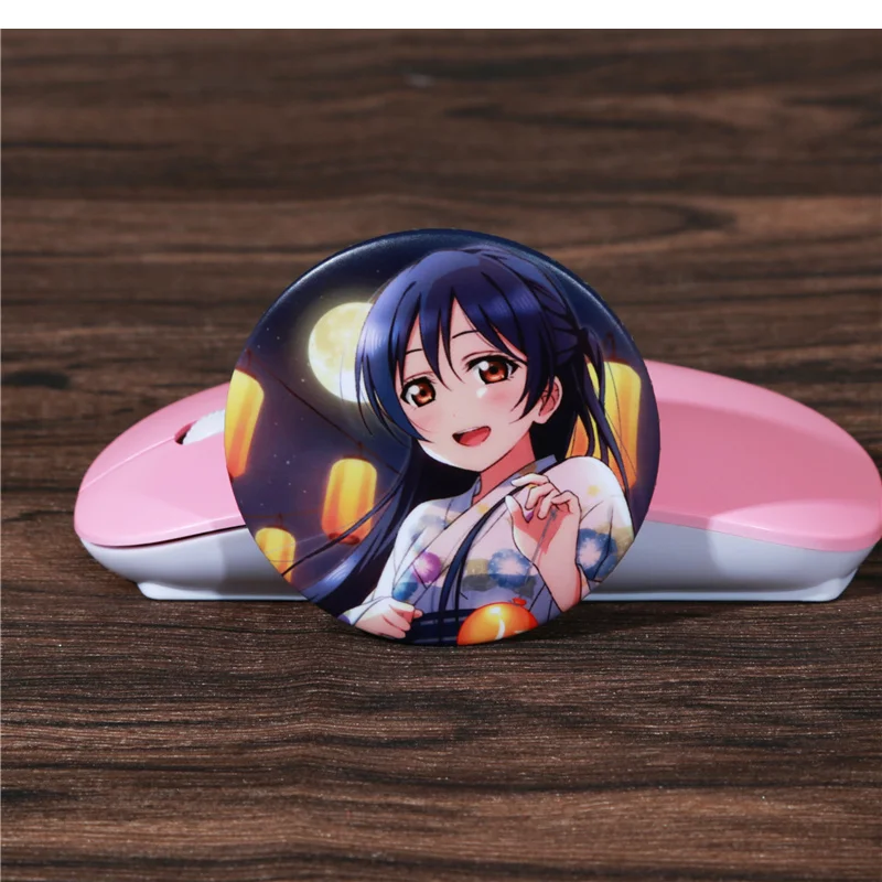 FFFPIN 5,8 см большая брошь Lovelive нагрудник Япония Аниме Любовь живой значок булавка монета Косака Хонока Сонода Уми значок ткань рюкзак