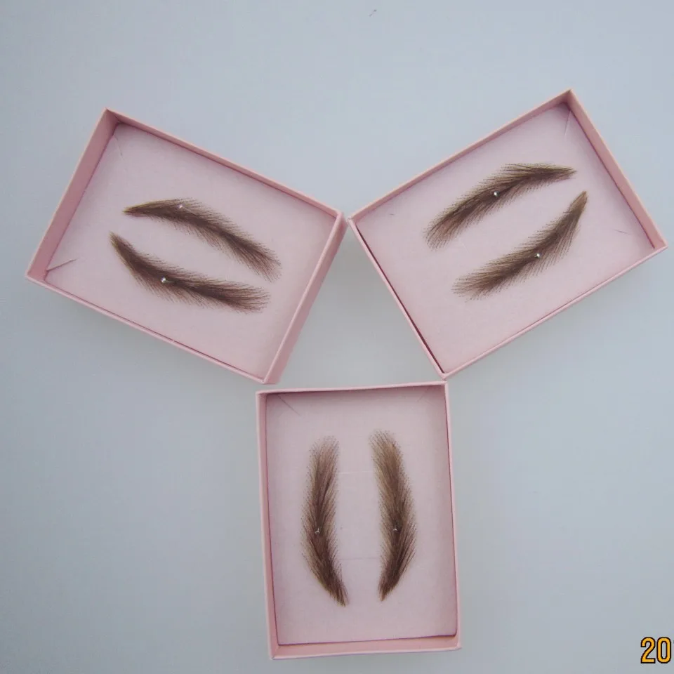 Брови 2018 полноразмерные долговечные новые настоящие легко носить Sobrancelha