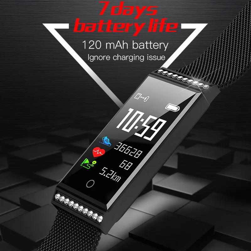 Ультратонкий смарт браслет X11 IP68 водонепроницаемый фитнес трекер с шагомером