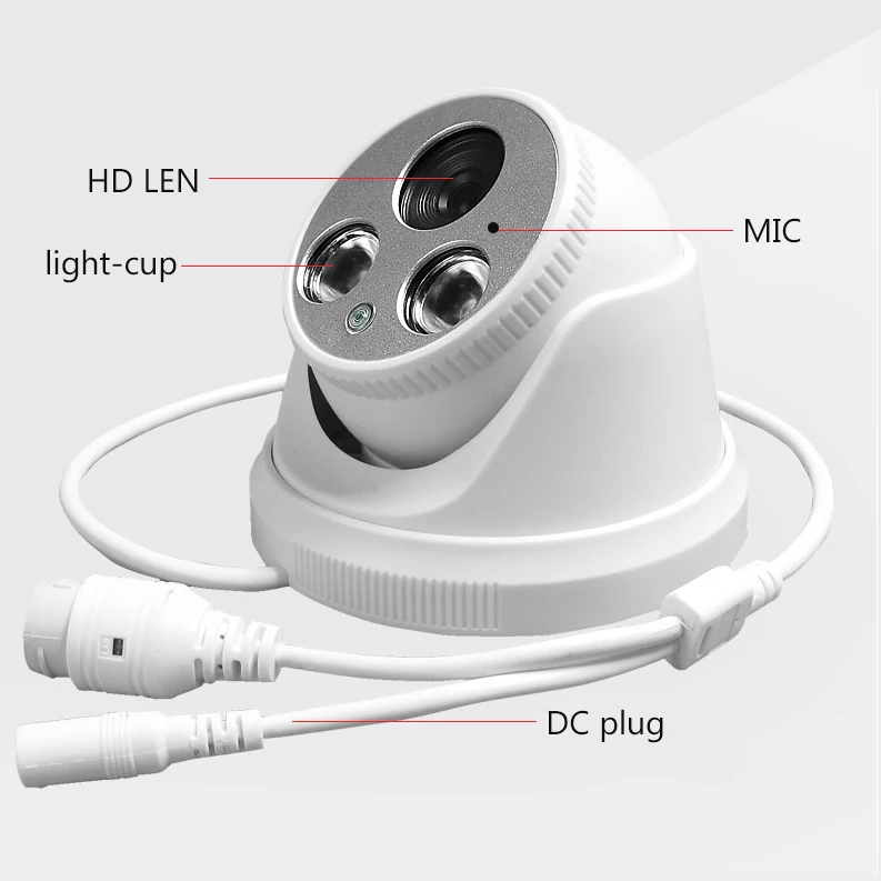 YiiSPO 1080P IP камера full HD H.265/H.264 2.0MP домашняя ночного видения P2P CCTV ONVIF Массив