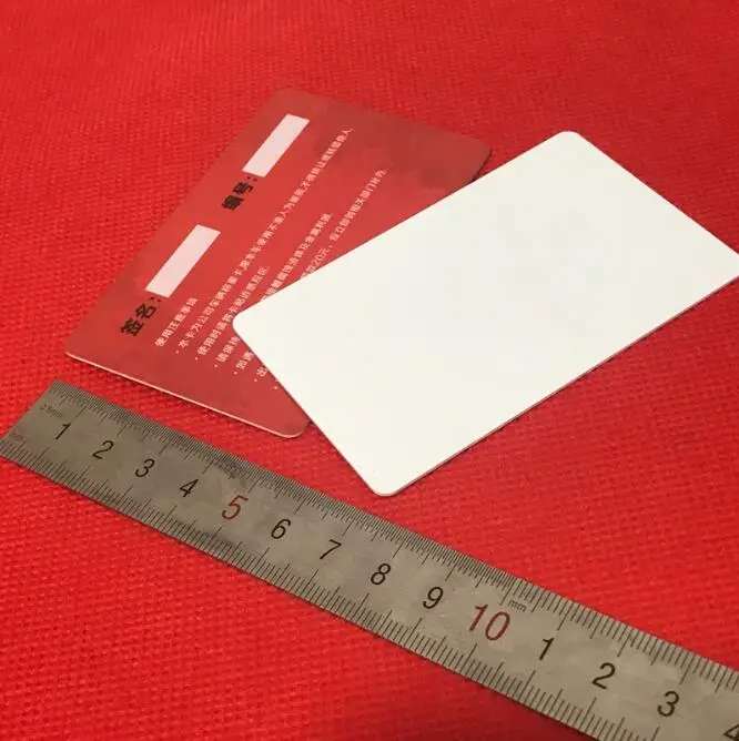 100 шт. rfid Электронная бирка карта 6c UHF пустая пассивная G2 RFID чип Alien Higgs3 915 МГц Бирка