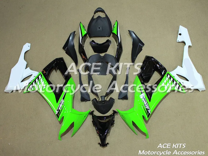 

New ABS motorcycle Fairing For kawasaki Ninja ZX-10R 2008 2009 2010 Injection Bodywor Any color All have ACE No.110