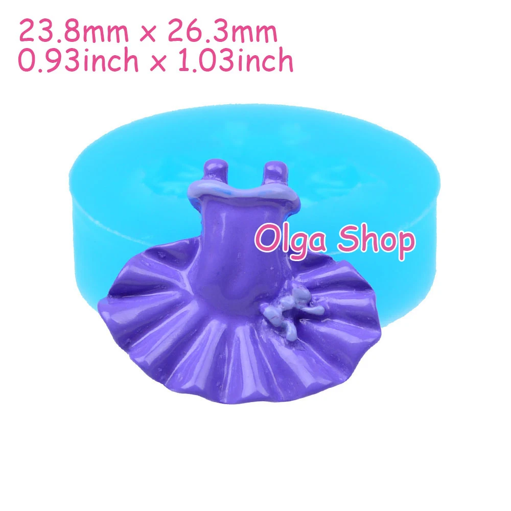 FYL063 FYL065 FYL081 FYL308 силиконовая форма для одежды балетная юбка платье кукольного