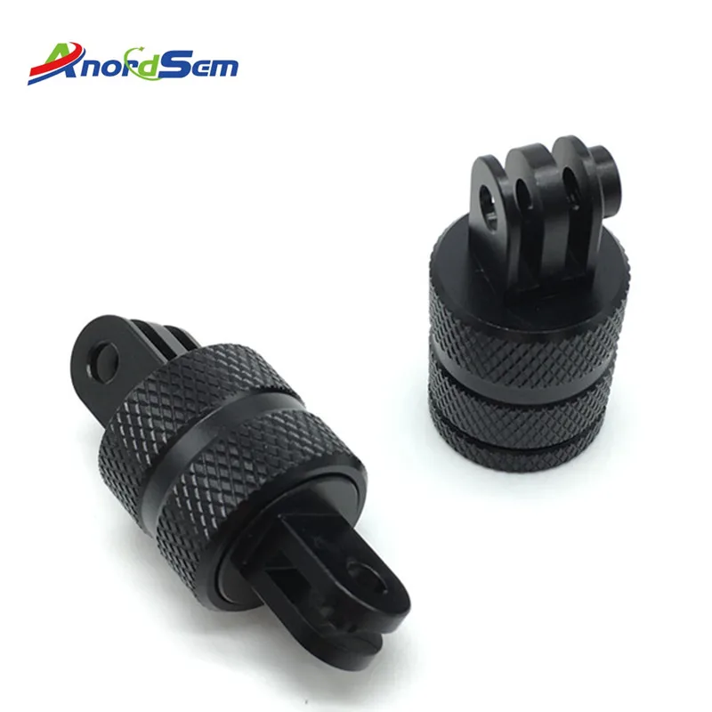 

Anordsem for Gopro Accessories 360 Rotate Aluminum Mount Tripod Adapter For Gopro Hero10 9 8 7 6 5 4Session SJ YI 4k EKEN Camera