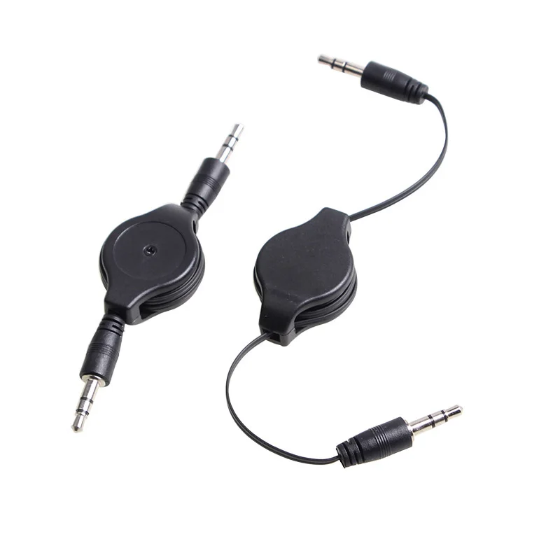 

3.5mm Retractable Stereo Audio Male to Male Data Cable New DU55