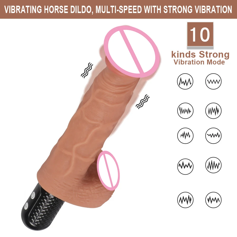 Realistic Huge Dildo Vibrator For Woman Artificial Big Penis G Spot Clitoris Stimulator Vagina Massager Erotic Sex Toys | Красота и