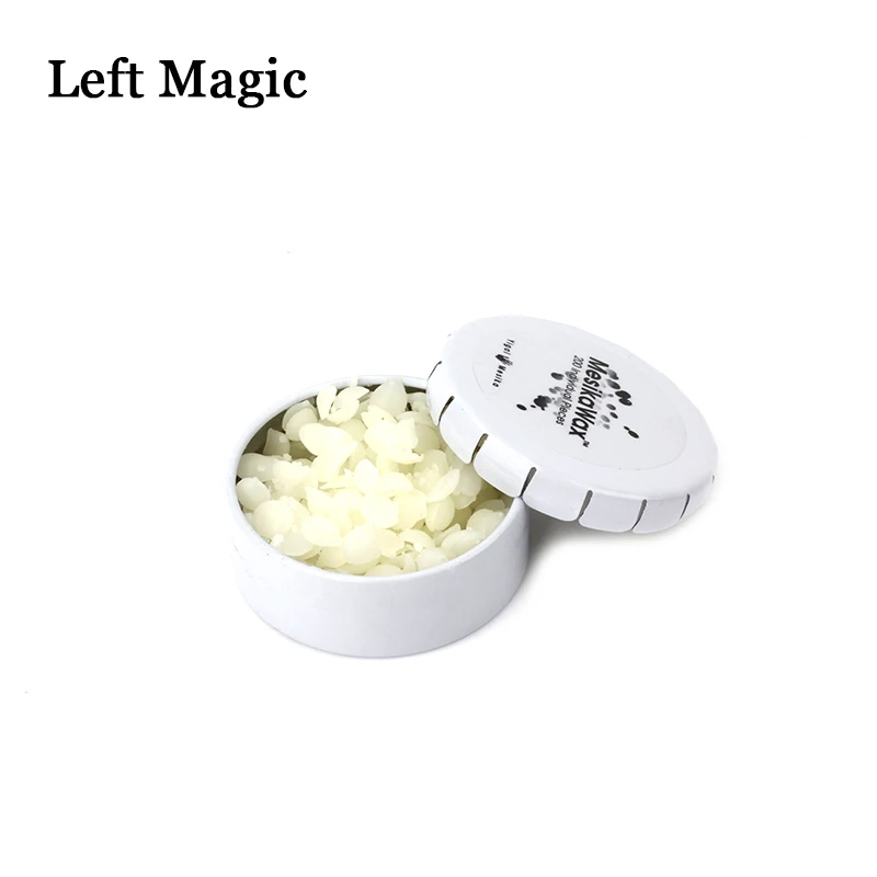 1pc Box White Wax Used For Invisible Thread Magic Accessory Stage Close Up Illusions Magic Tricks Gimmick Props floating table super deluxe anti gravity box anti gravity candlestick stage close up illusions gimmick