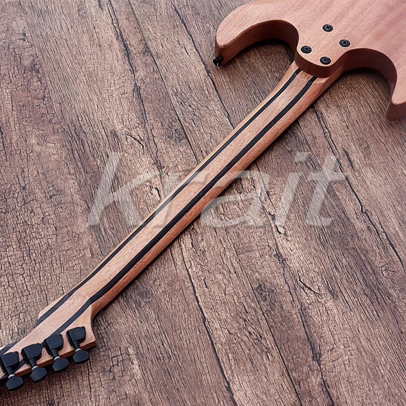 Krait fanned fret гитара 6 струнная электрогитара из красного дерева 5 шт. шеи