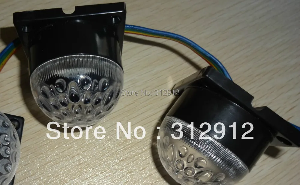 20 шт. DC12 WS2801 пиксельный модуль с прозрачной крышкой 3 5050 светодиод внутри 0 72 Вт