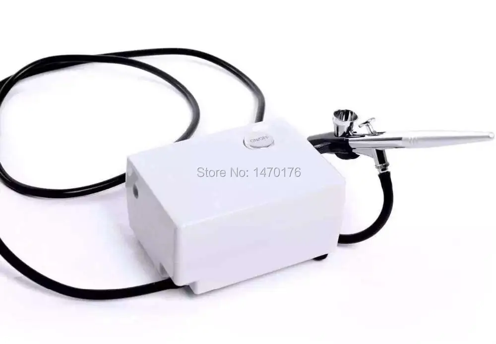 Мини Аэрограф для макияжа HD воздушный компрессор кислородный спрей ногтей