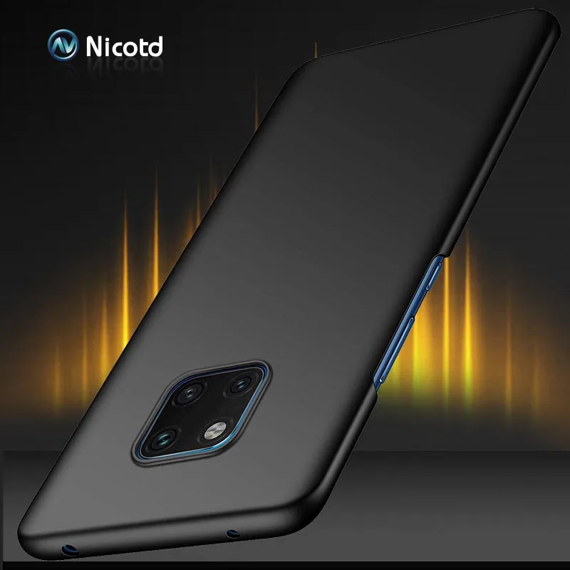 Mate 20 Pro Чехол пластиковый Матовый телефон случае Премиум материал тонкий полная