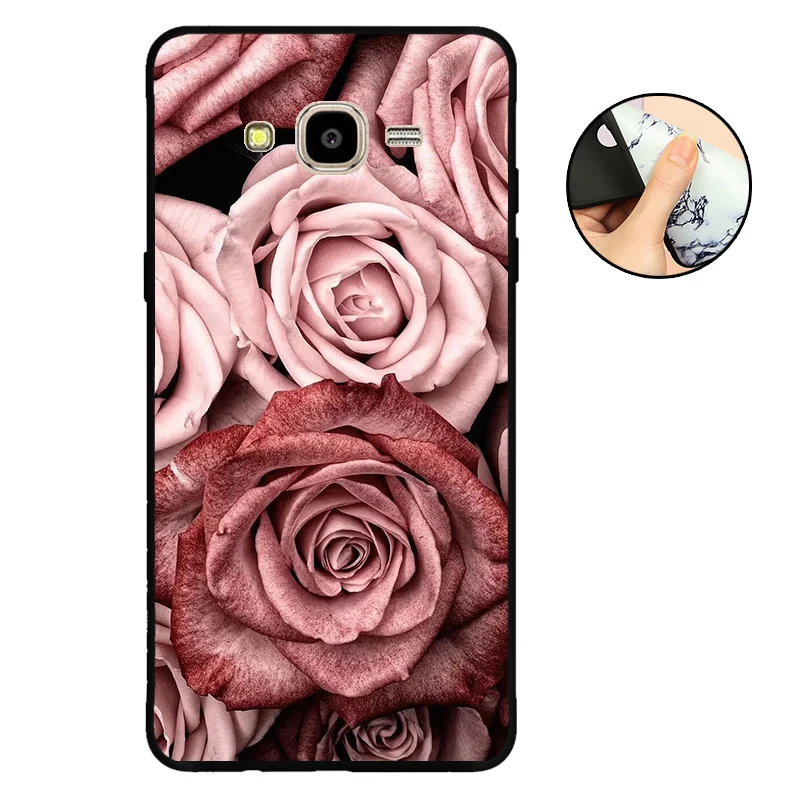 SSM CROWNPRO для Funda samsung J1 Чехол черный матовый мягкий ТПУ для samsung Galaxy J1 чехол для телефона J120 J120F задняя крышка - Цвет: SSM