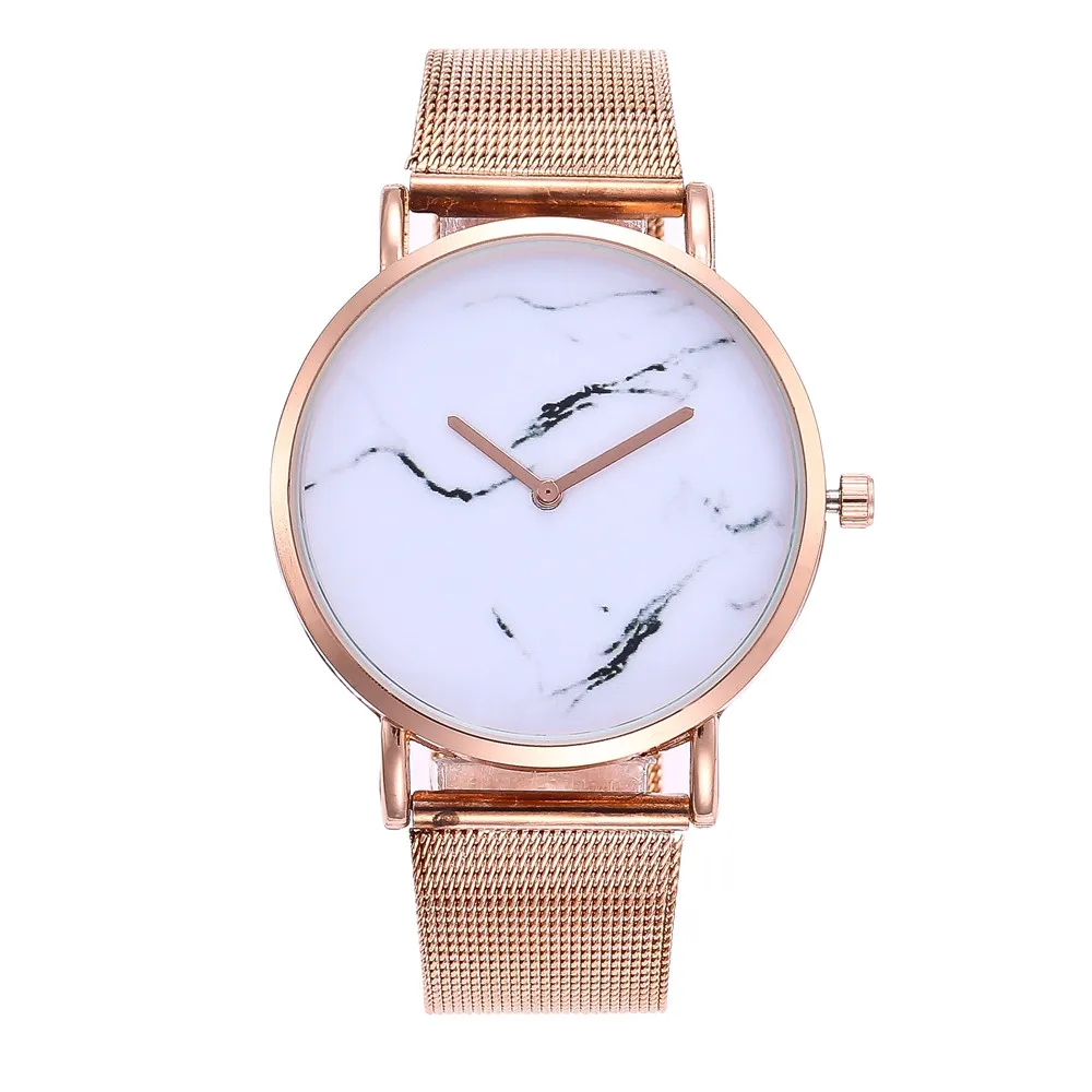 Женские кварцевые часы reloj mujer водонепроницаемые с синим стеклом Роскошные