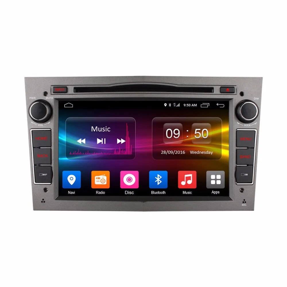 Octa Core 2GB RAM Android 6 0 для Opel Vectra C D Vivaro Meriva Antara Astra Corsa Zafira автомобильный DVD плеер радио GPS