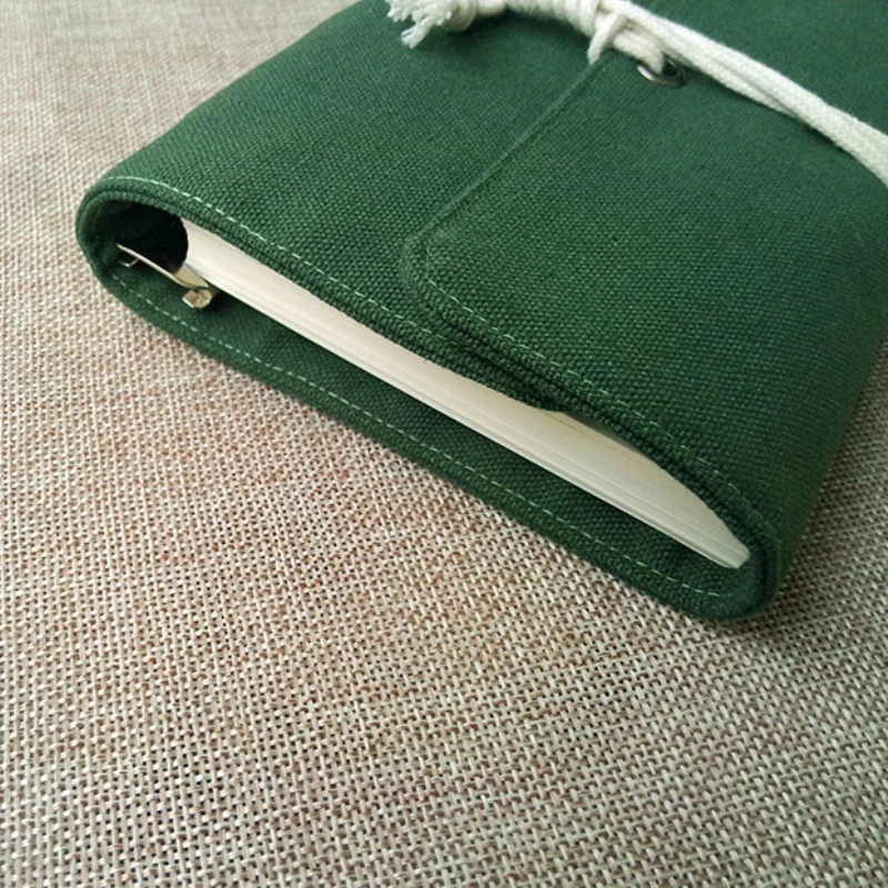 A5/A6 Retro Tie Line Travel Notebook Handmade Journal Notepad Vintage Diary Birthday Valentine's Day Xmas Gift Men Women | Канцтовары