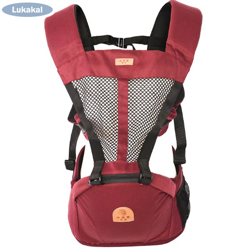 

Ergonomic Baby Carrier Sling HipSeat Seperated Baby Kangaroo BackPack Wrap 1-36M Prevent o-type Leg Cotton Kids Mochila