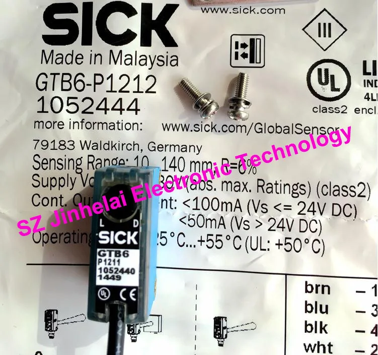

Фотоэлектрический датчик GTB6-P1212 (это Φ + stent), новый и оригинальный